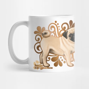 Fawn Pug Mug